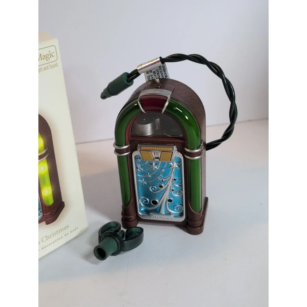 2008 Hallmark Keepsake Ornament‎ SWINGIN INTO CHRISTMAS Jukebox - Magic Series